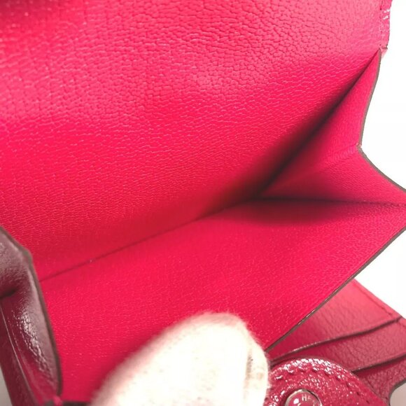 HERMES Serie Iliad Compact coin purse Card Case Folded wallet Unused - Picture 12 of 14